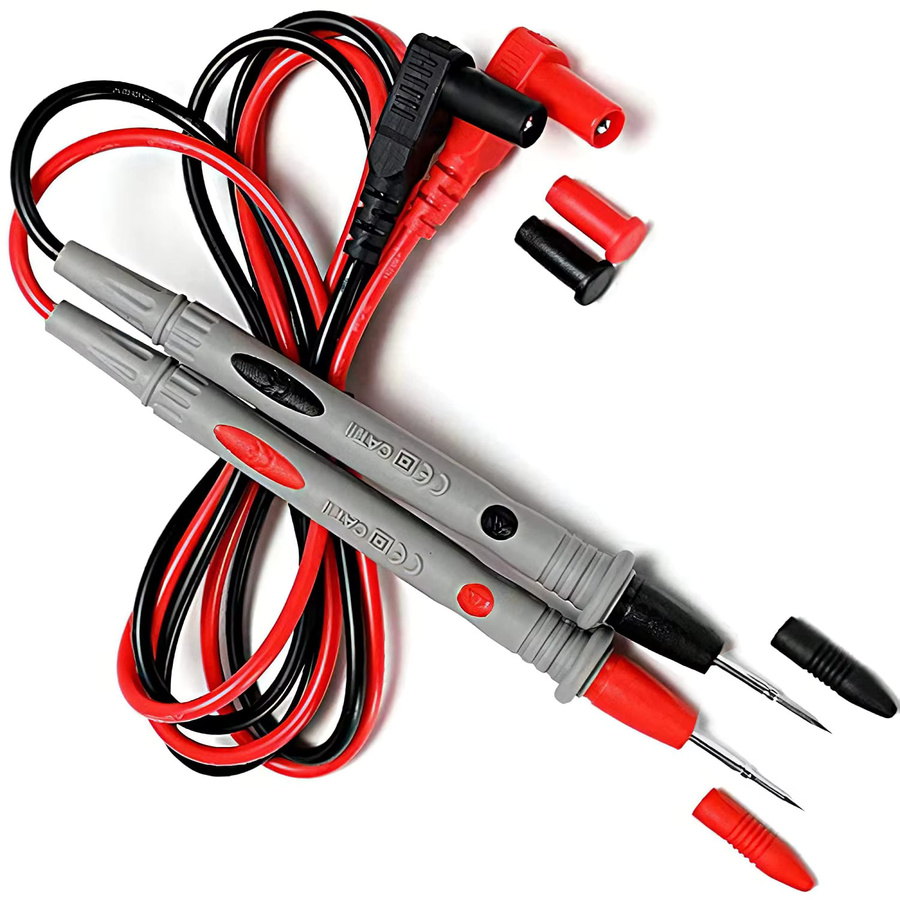 HpLive Multimeter Voltmeter Kabel mit ultra feinen Nadeln für Amperemeter und Voltmeter als Zubehör Set - Bild 4