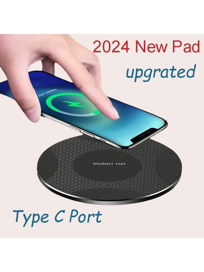 KEPHE 30W Schnelles Kabelloses Ladegerät für iPhone, Samsung Galaxy und Xiaomi, Farbe: Schwarz - Bild 6
