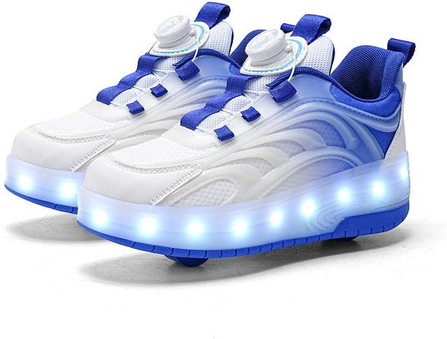 Rollschuhschuhe mit LED Licht, USB-Aufladung - Bild 1