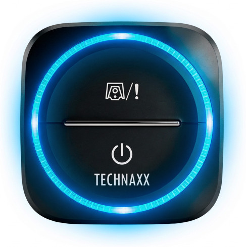 Technaxx Secure Drive Mini TX-387 Straßenverkehrswarner in Schwarz mit USB-C - Bild 1
