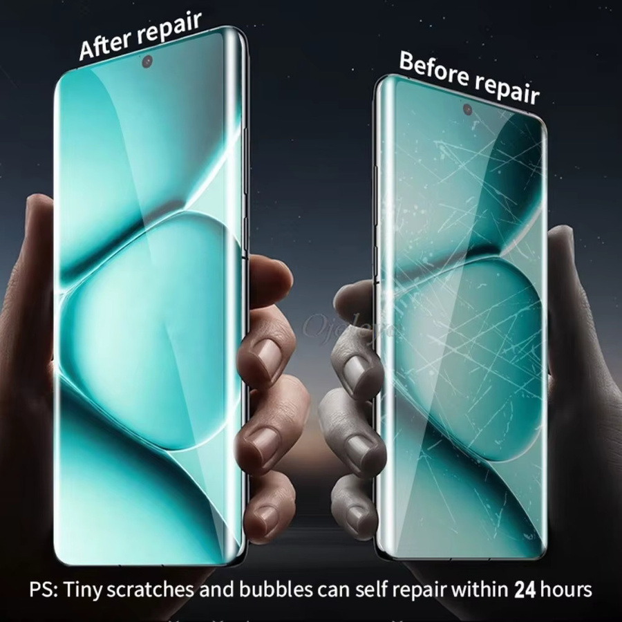 4er-Pack Hydrogel Displayfolien für Samsung Galaxy A56 5G A55 A54 A53 A36 A35 A34 A33 A32 A31 A52 A52S A51 A70 A71 A72, Vollabdeckung, Transparent - Bild 5
