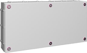 Rittal KX Installations-Gehäuse Wand-Gehäuse aus Stahlblech in Grau B/H/T: 60 x 30 x 12 cm - Bild 1