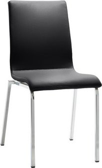 Mayer Sitzmöbel Stuhl 2120 aus Stahl und Stoff in Grau/Anthrazit, Breite: 47 cm, Tiefe: 54 cm - Bild 1