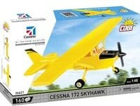 COBI Klemmbaustein Cessna 172 Skyhawk Konstruktionsspielzeug in Gelb - Bild 1