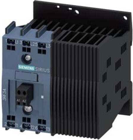Siemens Halbleiterschütz 3RF3412-2BB26 in Grau mit 2 Schließern und 6.1A - Bild 1