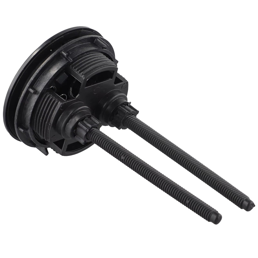 LEENKEA Dual WC-Spültaste in Schwarz für Spülkasten-Reparaturen, runde Spülknopf-Nachrüstung mit 38mm, 48mm oder 58mm Durchmesser - Bild 4