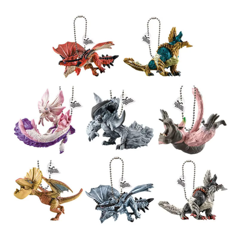 Bandai Monster Hunter Rathalos, PVC-Figur, Schlüsselanhänger, Rucksack-Anhänger - Bild 4