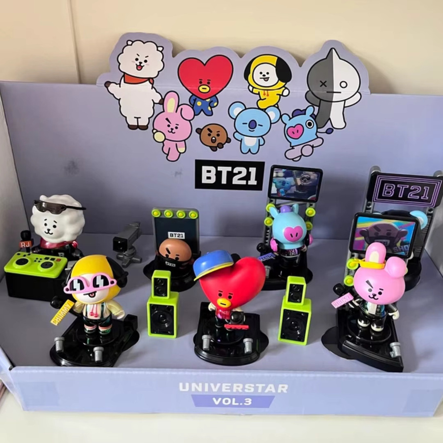 LINE FRIENDS Bt21 Figuren, Modellpuppen, Weltraum - Bild 2