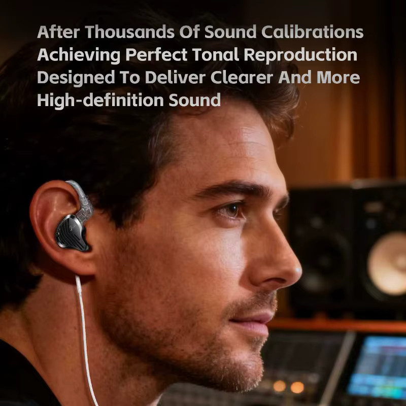 GK KUNTEN Neue Generation Dynamische Treiber In-Ear Kopfhörer mit USB-C für HiFi-Musik und DJ-Monitoring - Bild 3