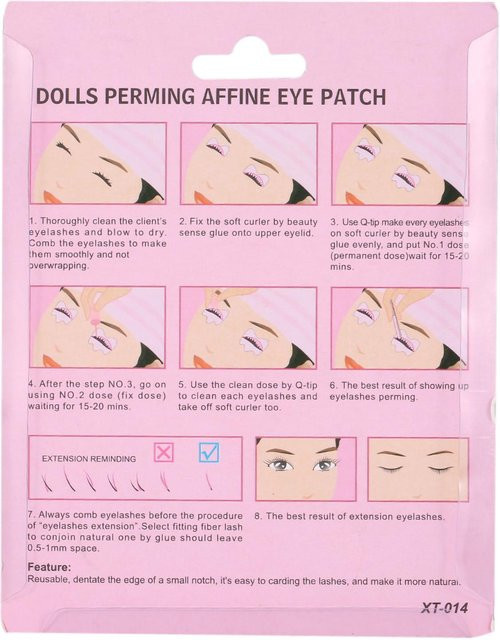 DIYelecs Wimpernlifting Set, 5 Paar Silikon Pads, White, Unisex - Bild 1