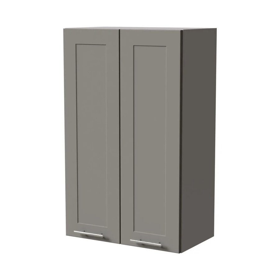 Feldmann-Wohnen Hängeschrank Oslo Küchenschrank Grau Matt B/T/H: 60 x 32,5 x 96 cm - Bild 2