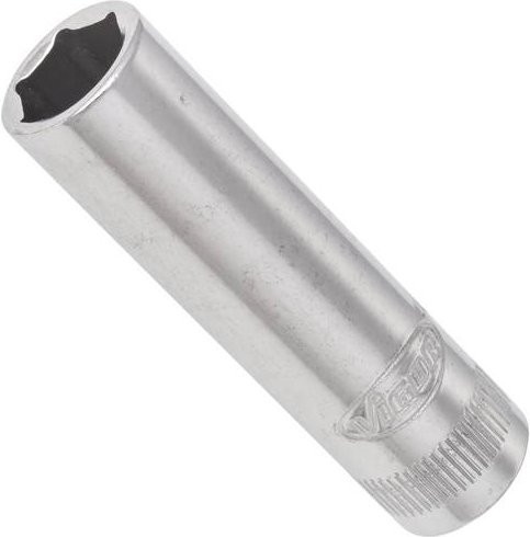 Vigour Steckschlüsseleinsatz 9mm mit 1/4 Zoll Antrieb, lang, Farbe: Silber - Bild 1