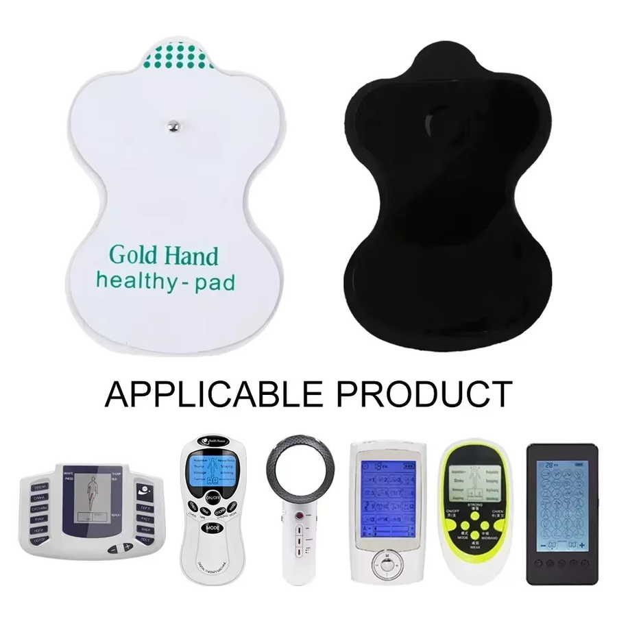 SALORIE EMS Elektroden Pads, wiederverwendbare Massage Patches, 100/50/10 Stück - Bild 2