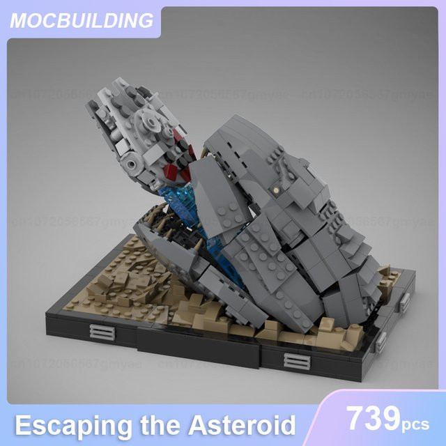 MOCBUILDING Escaping the Asteroid, Bausteine, 739 Teile - Bild 1