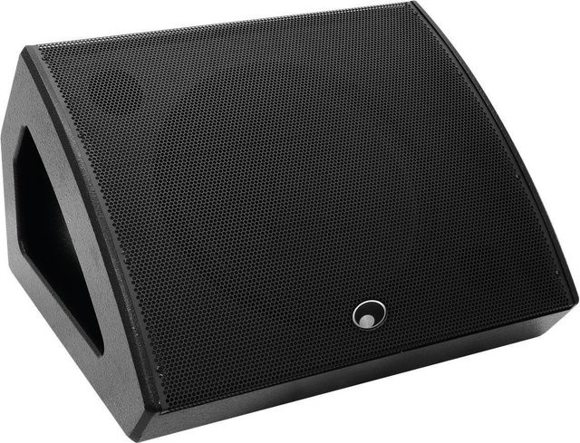 Omnitronic KM-115A Aktiv-Bühnenmonitor koaxial in Schwarz - Bild 1