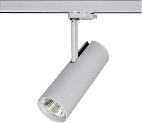 Brumberg LED-Schienenstrahler 88397683DA, dimmbar und verstellbar, Silber/Weiß, Warmweiß - Bild 1