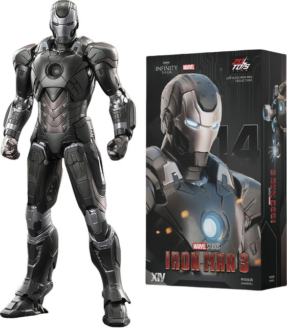 ZDTDS Marvel Iron Man Legends Tony Stark MK14 Action Figure, Einzelfigur, Kunststoff - Bild 1