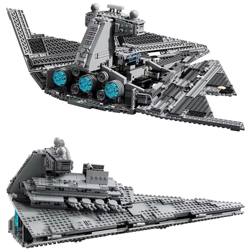 Star Wars Interstellar Conflict Imperialer Sternenzerstörer, Baustein-Modell, 1.555 Teile - Bild 5