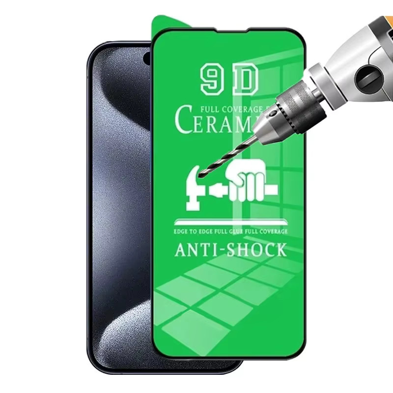 5er Set Arvin HD Weiche Keramik Displayschutz Folie für iPhone Modelle in Transparent - Bild 2