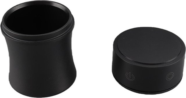 Koogeelife Digitale Kaffeewaage mit Dosierbecher und LED-Anzeige, USB-wiederaufladbar, Schwarz - Bild 1