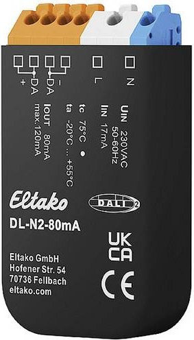 Eltako Netzteil Unterputz DL-N2-80mA in Schwarz - Bild 1
