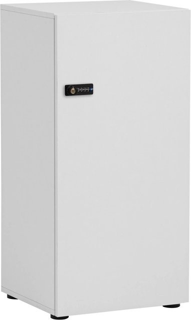 Schildmeyer Spind Locked mit Zahlenschloss Weiß-Matt H: 92,6 cm, B: 45,4 cm, T: 40,7 cm - Bild 1