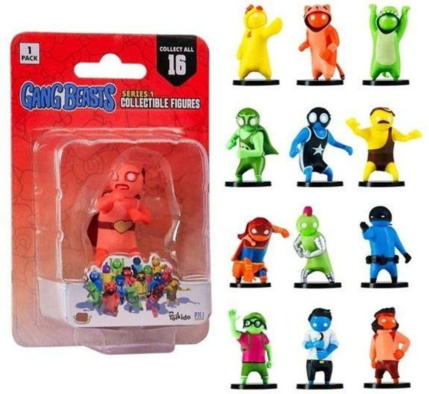 TOIKIDO Gang Beast Serie 1 Figur aus Kunststoff, mehrfarbig, Höhe: 7 cm - Bild 1
