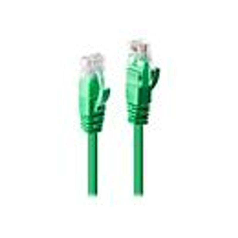 Lindy RJ45 Patchkabel CAT 6 U/UTP Ethernet LAN Kabel Grün 20,0 m - Bild 3