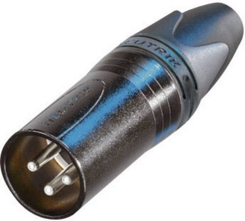 Neutrik NC3MXX-BAG XLR-Steckverbinder Stecker gerade 3-polig Schwarz - Bild 1