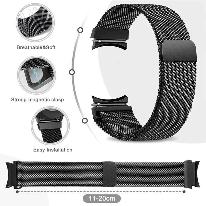 Samsung Uhrenarmband Edelstahl, Magnetisch, Unisex - Bild 2
