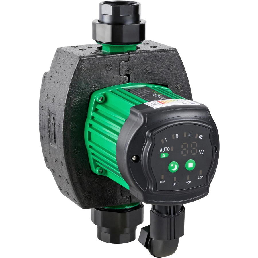 saniECO+ Heizungspumpe 230V mit Isolierung, Farbe: Grün, Anschlussmaß: 180 mm - Bild 2