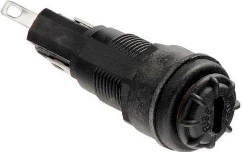 Bulgin FX0462 Sicherungshalter für Feinsicherungen 5 x 20mm 10A 230 V/AC in Schwarz - Bild 1
