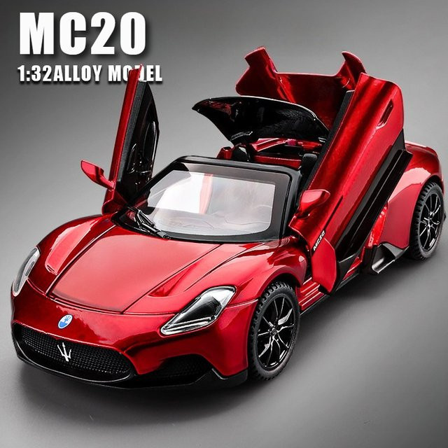 MAKEDA MC20 Sport Auto Modell, 1:24, Metall, Rot - Bild 1