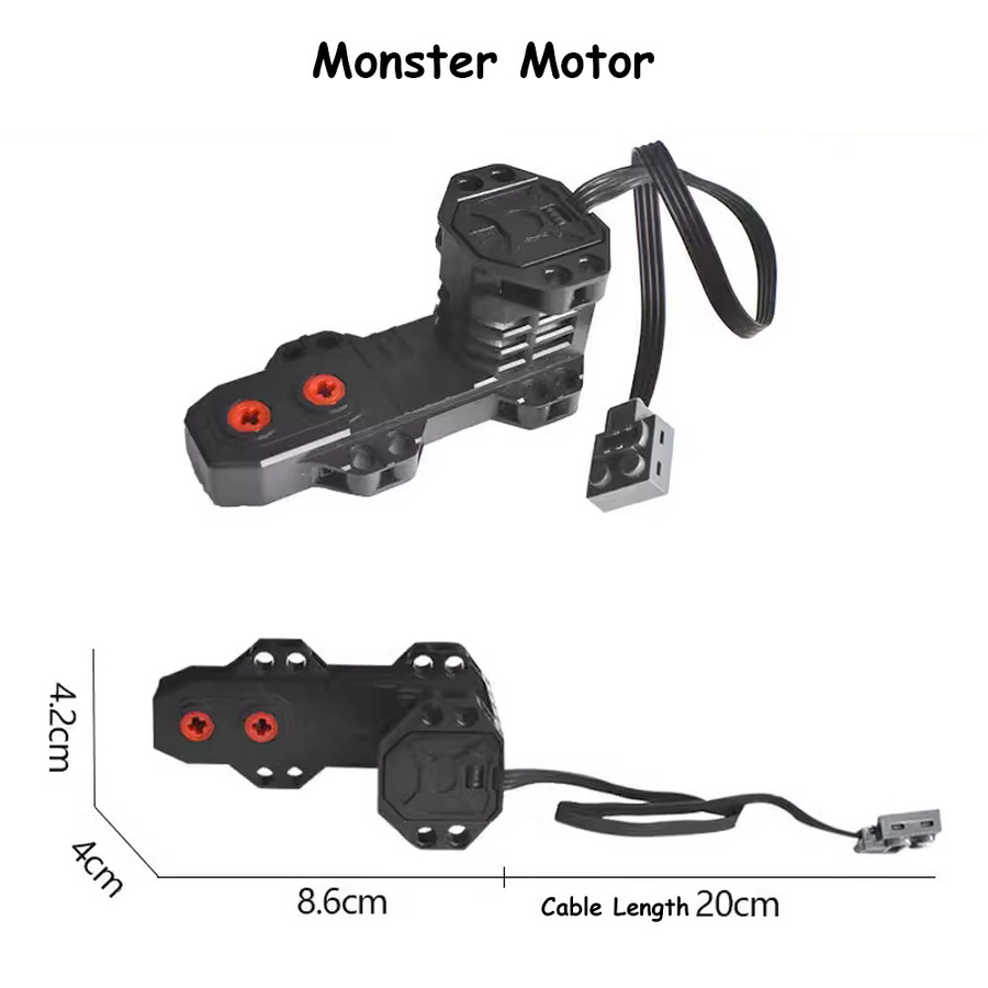 Tech Part 5292 Buggy-Motor, Monster-Motor, Zubehör - Bild 2