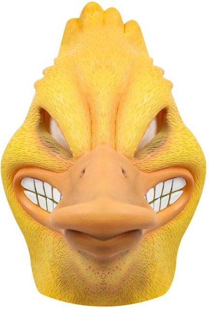 TOMTOP JMS Angry Duck Gesichtsbedeckung Latex Ente Bunt / Mehrfarbig - Bild 1