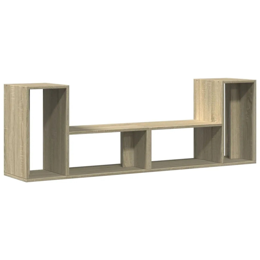 Set aus 2 vidaXL TV-Schränken in Sonoma-Eiche, Farbe Braun, B/T/H: 75 x 30 x 50 cm - Bild 2