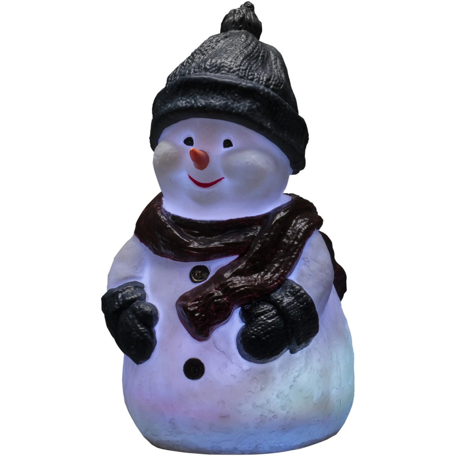 Konstsmide LED Schneemann Dekofigur aus Acryl und Kunststoff in Weiß und Mehrfarbig - Bild 2