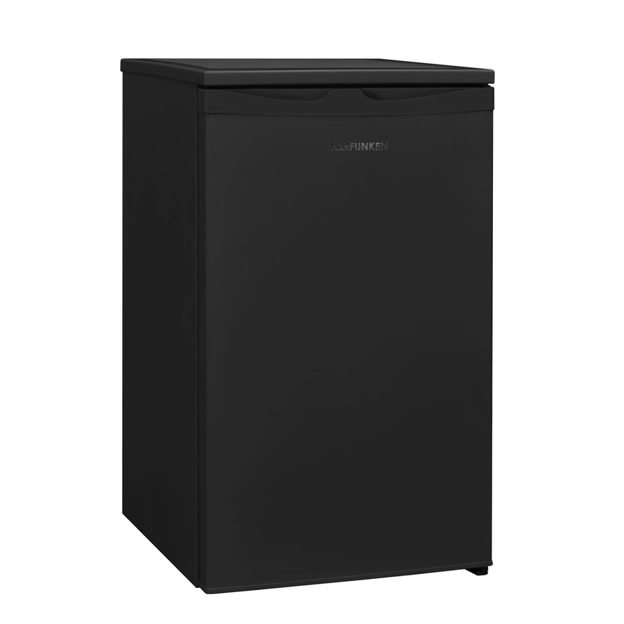 Telefunken Gefrierschrank CF-34-101-B in Schwarz, 64 Liter Nutzinhalt, Standgerät mit 4-Sterne-Kühlleistung, Höhe: 82,1 cm, Breite: 48 cm, Tiefe: 51 cm - Bild 2