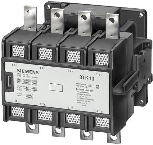 Siemens Schütz 3TK1542-0AU0 mit 4 Schließern in Schwarz - Bild 1