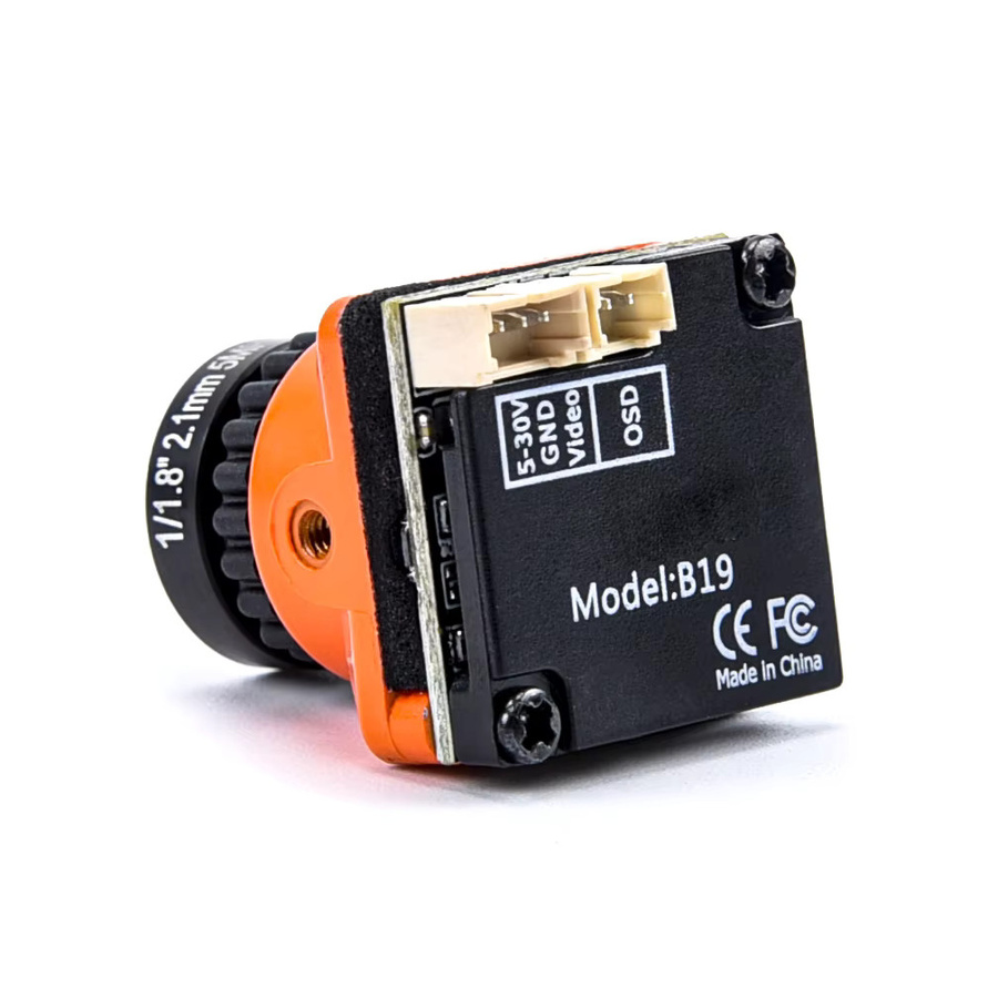 Readytosky Mini FPV Kamera 1/3 CMOS 1500TVL mit 2,1mm Objektiv und OSD für RC Racing Drone, PAL/NTSC, 5V-30V - Bild 2