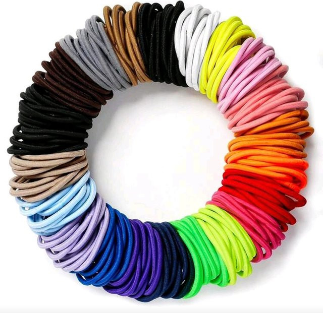shinyize Haar Zubehör, Gummiband, Einfarbig, Damen - Bild 1