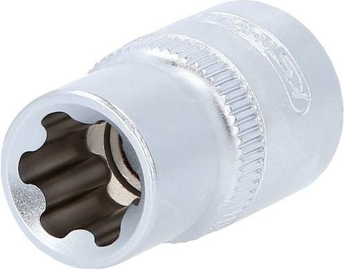 KS Tools Stecknuss EPL 16 3/8 Zoll in Silber aus Chrom-Vanadium - Bild 1