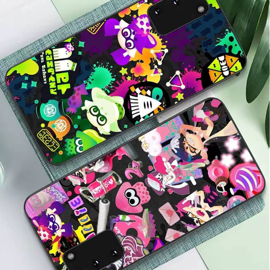 Game S-Splatoon Handyhülle für Samsung Galaxy S24 Ultra, S23, S22, S21, S20, S24 FE, S25 Ultra, S22 Ultra 5G in Multicolour - Bild 2
