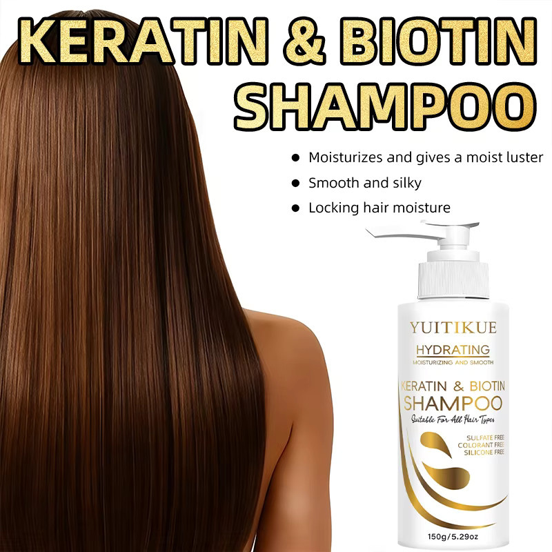 YUITIKUE Shampoo mit Keratin & Biotin, Unisex - Bild 4