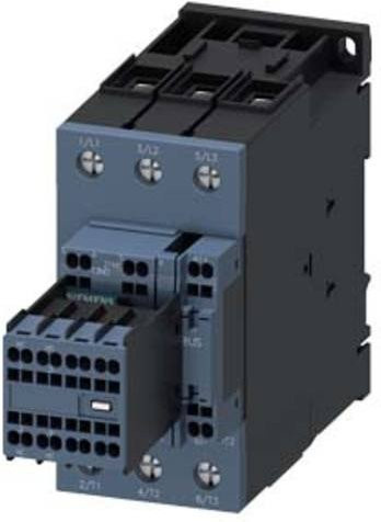 Siemens Bahnschütz 3RT2036-3XJ44-0LA2 mit 3 Schließern, 690 V/AC, grau - Bild 1