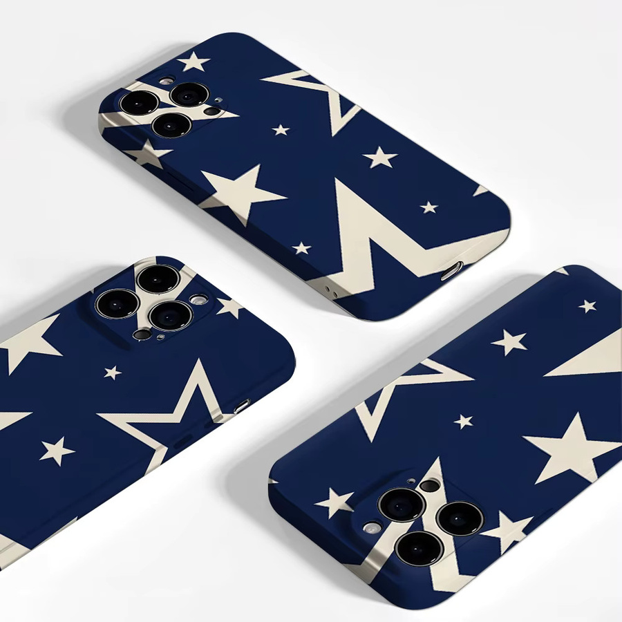 Potdemiel Navy Star Handyhülle mit Magnetfunktion für iPhone 17 16 15 14 13 Pro Max Plus, Double-Layer Tough Case, Blau - Bild 4