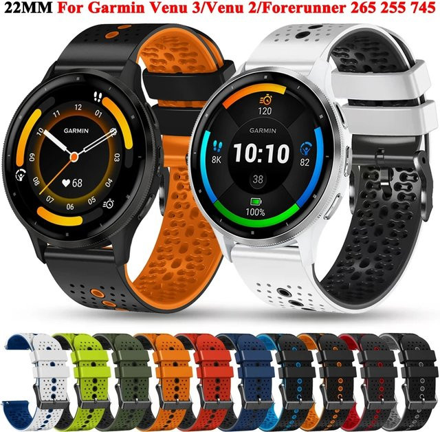 Uhrenarmband Silikon, 22 mm, Unisex - Bild 1