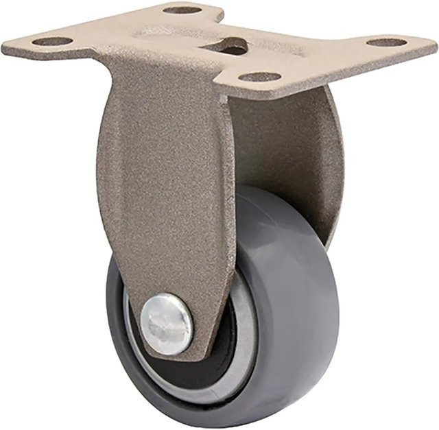 Wagner Bockrolle 3C-Serie mit Gleitlager in Anthrazit Matt, Tragkraft 12 kg, Durchmesser 25 mm - Bild 1