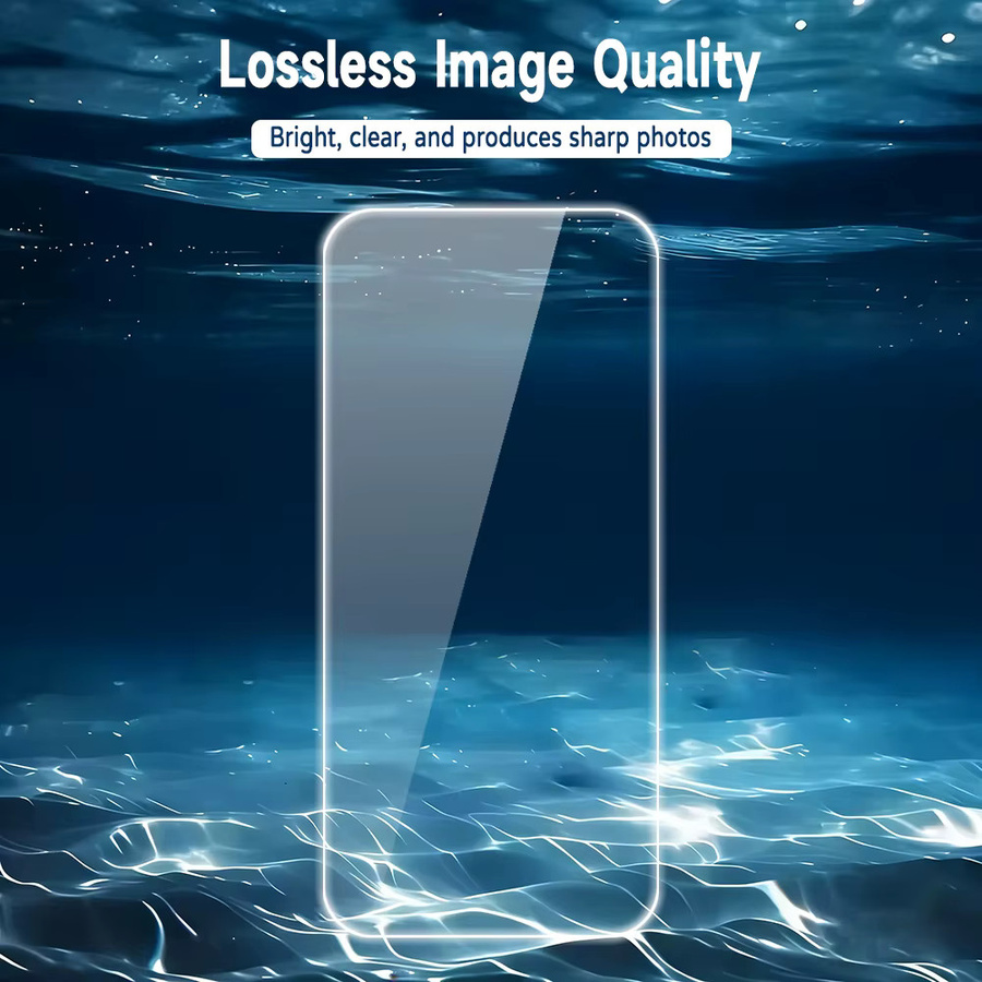 Motorola Displayschutzfolie aus gehärtetem Glas 9H, transparent, passend für Moto G75, G84, G17, G15 und G54 - Bild 5