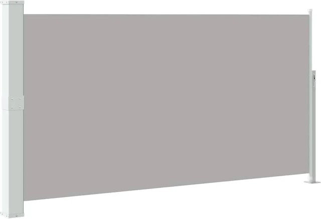 vidaXL Ausziehbare Seitenmarkise Grau, Höhe: 160 cm, Breite: 300 cm - Bild 1